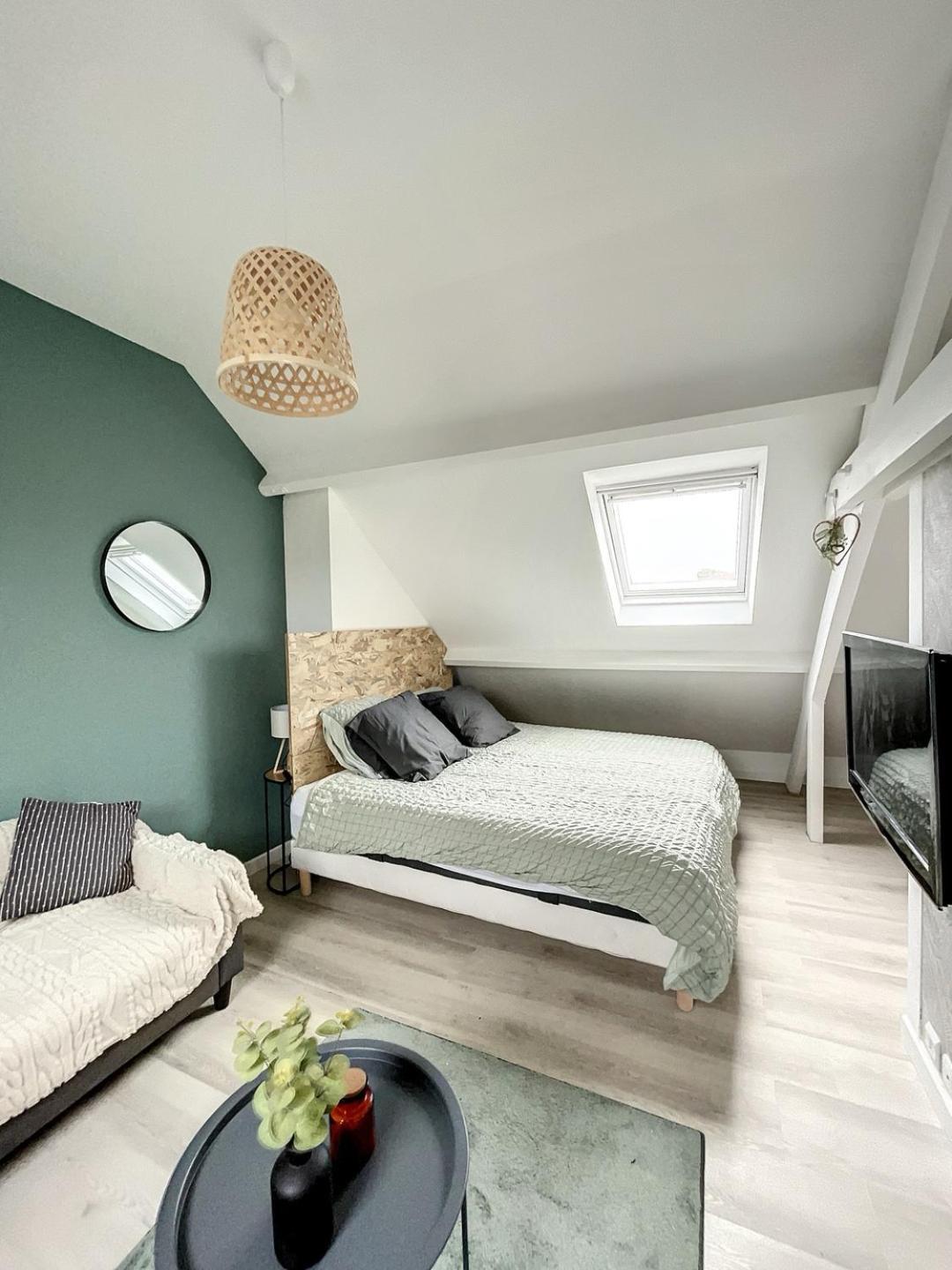 Coeur de ville, T2 cosy&élégant avec jardin Dunkirk Esterno foto