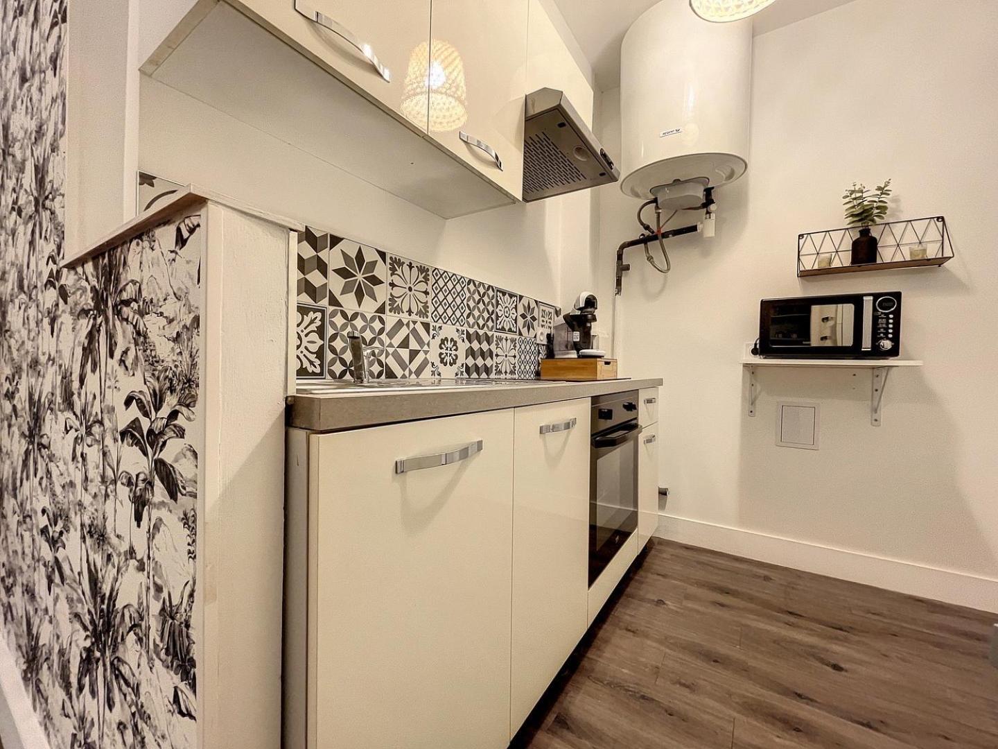 Coeur de ville, T2 cosy&élégant avec jardin Dunkirk Esterno foto