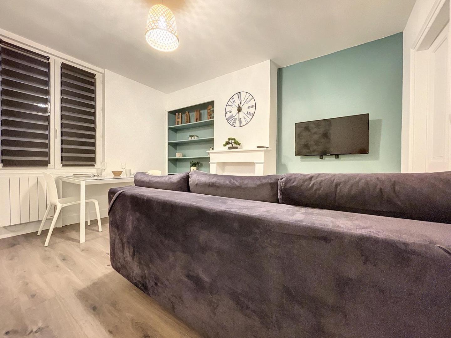 Coeur de ville, T2 cosy&élégant avec jardin Dunkirk Esterno foto